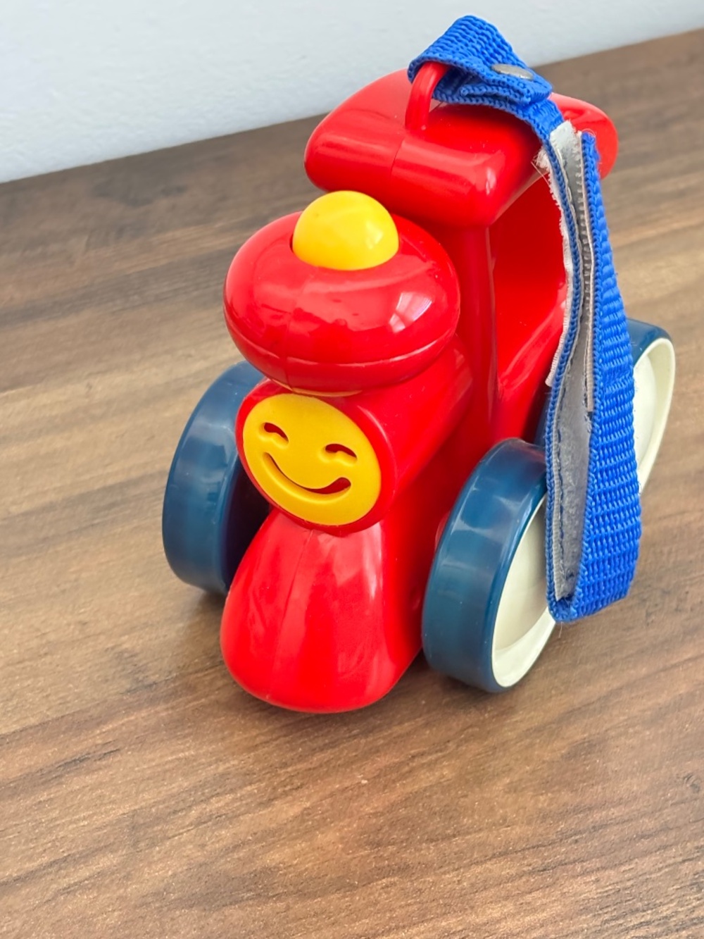 VINTAGE Summer Infant Pull Along Train Red Toy Choo Choo Baby Toddler Toy